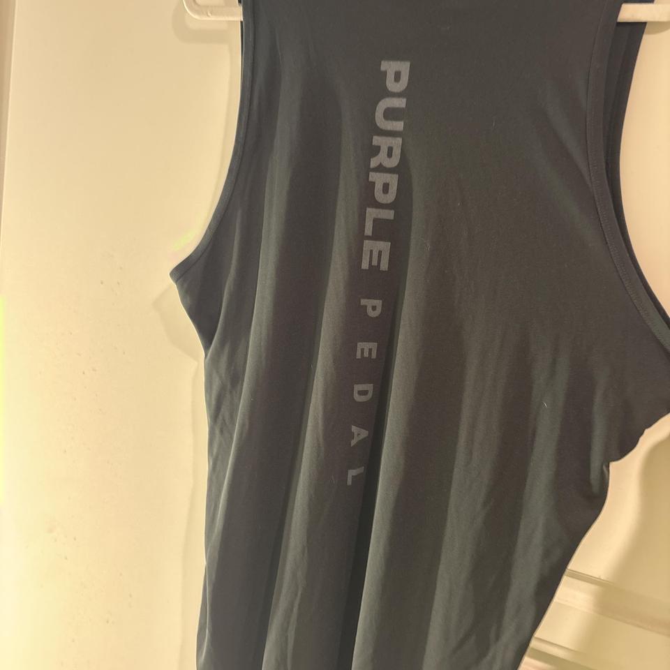 Black Purple Pedal Tank Top 2