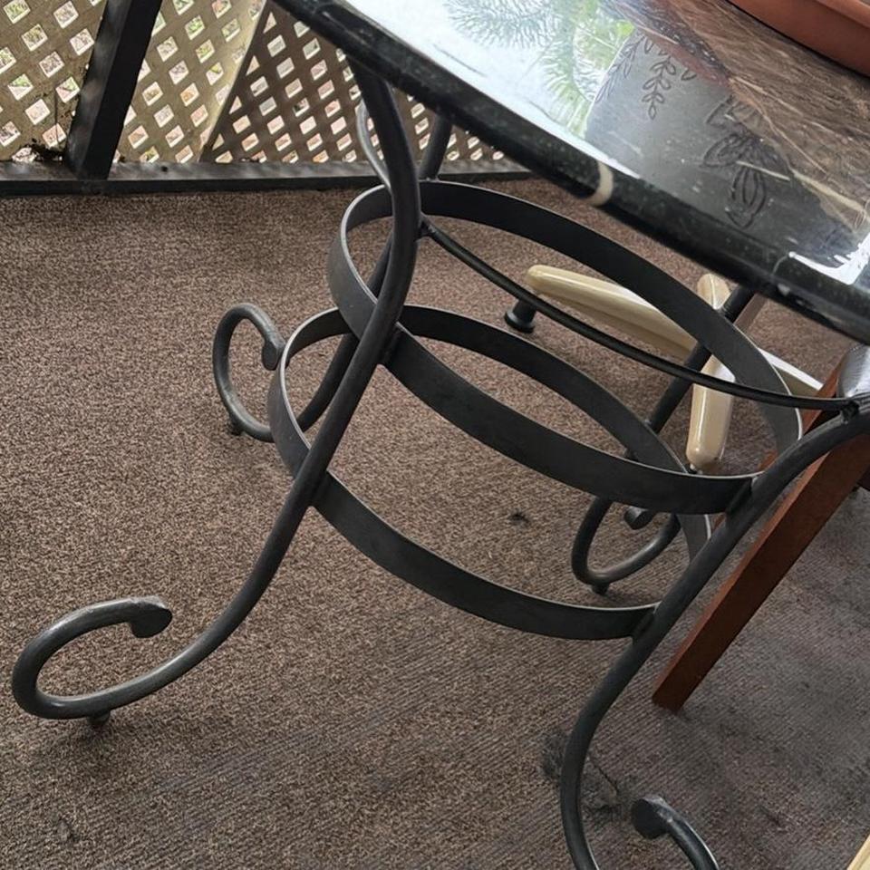 Black Marble Coffee Table With Ad77
