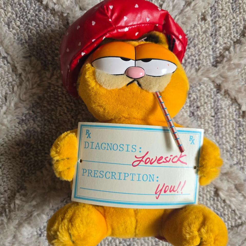 Vintage Dakin Garfield Lovesick Collectible 8c60