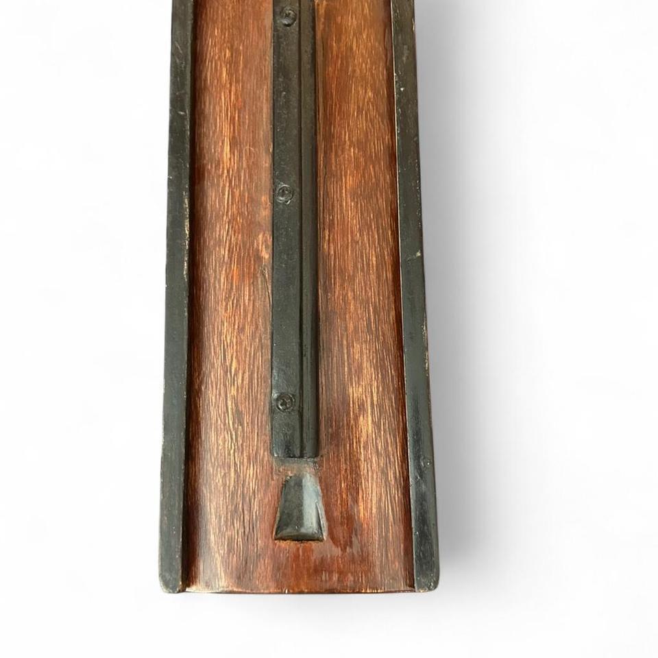 Wooden Box With A Black 51b7 3