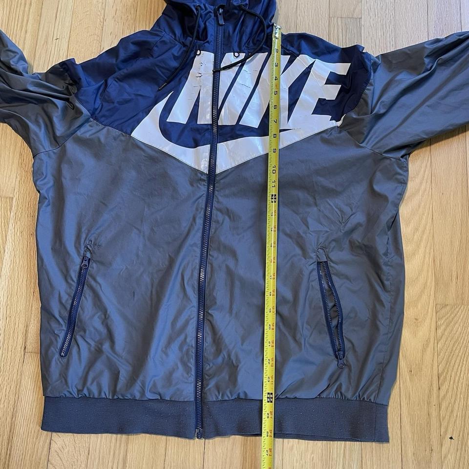 Nike Men Jacket L Blue B4cb 6