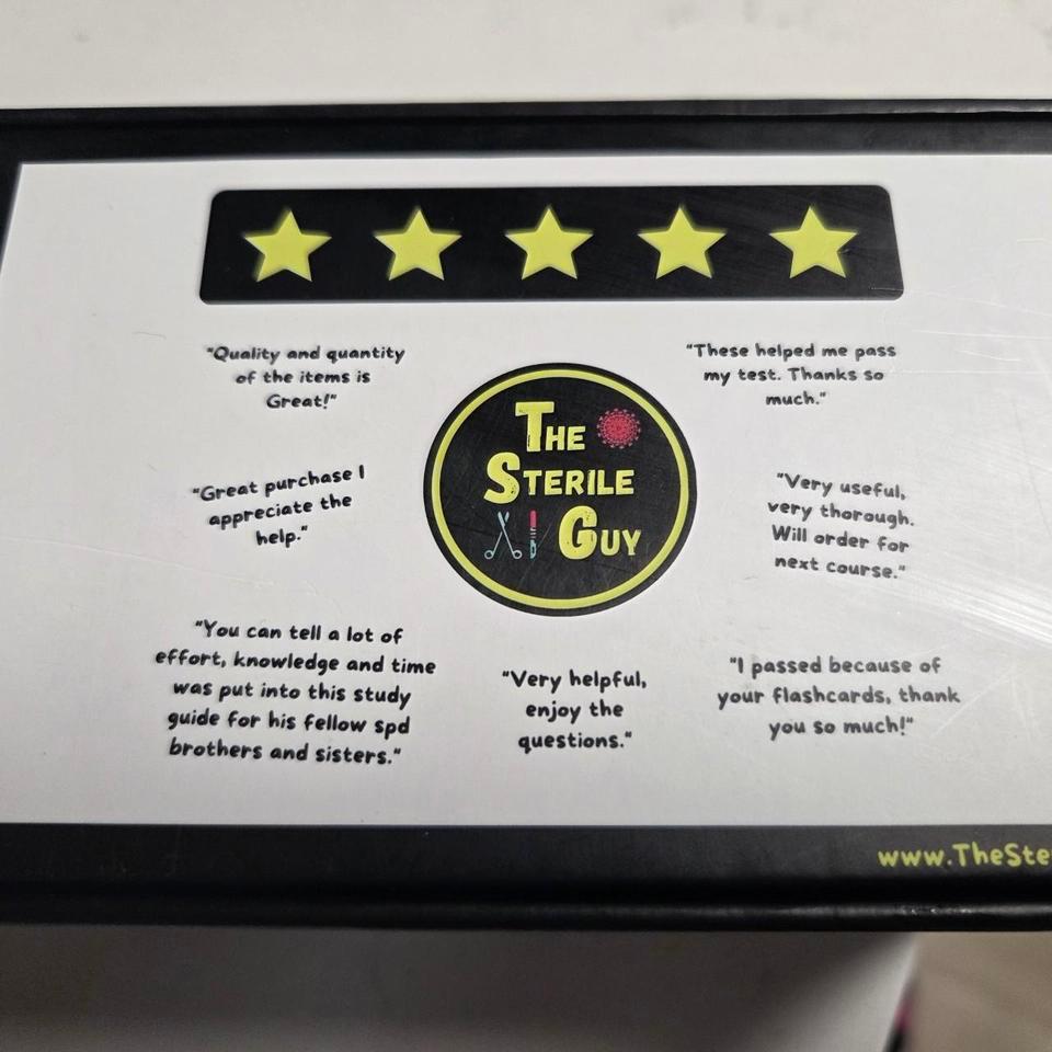 Sterile Tech Flash Cards 2