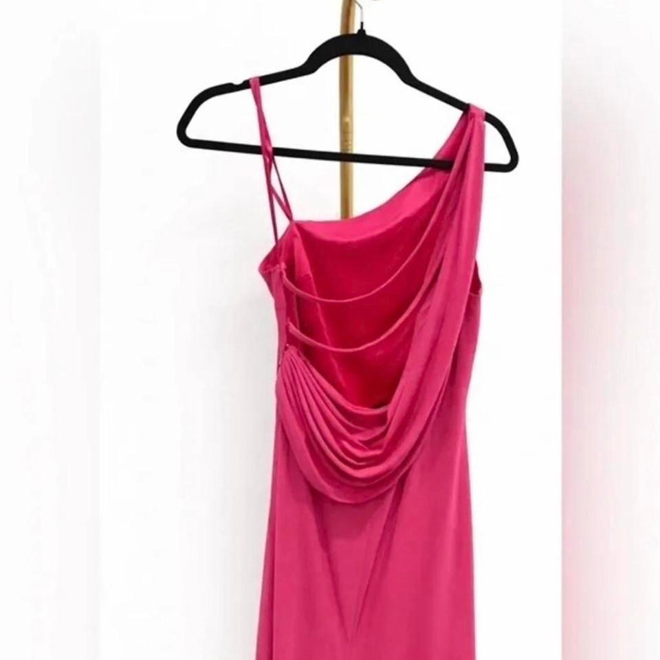 Mac Duggal Jersey One Shoulder D842 6