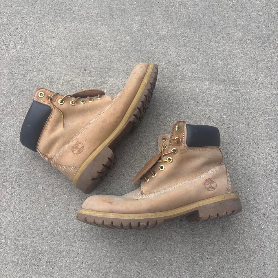 Timberland Boots Tan Faded Streetwear 1f8a 2