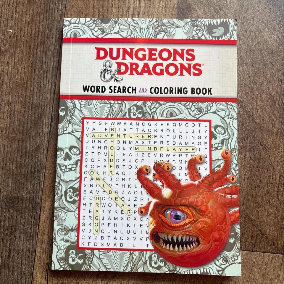 Dungeons Dragons Word Search 5c51