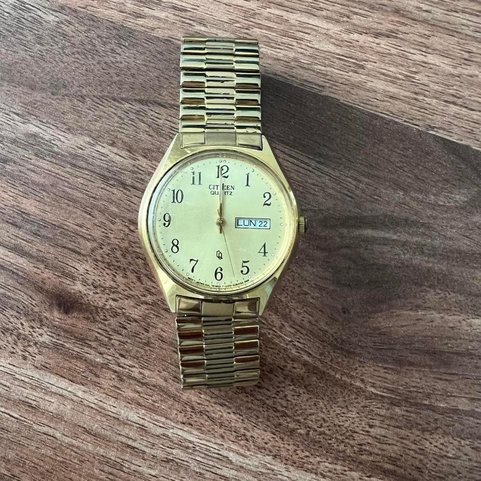 Citizen Eco Drive Gold Tone Analogue