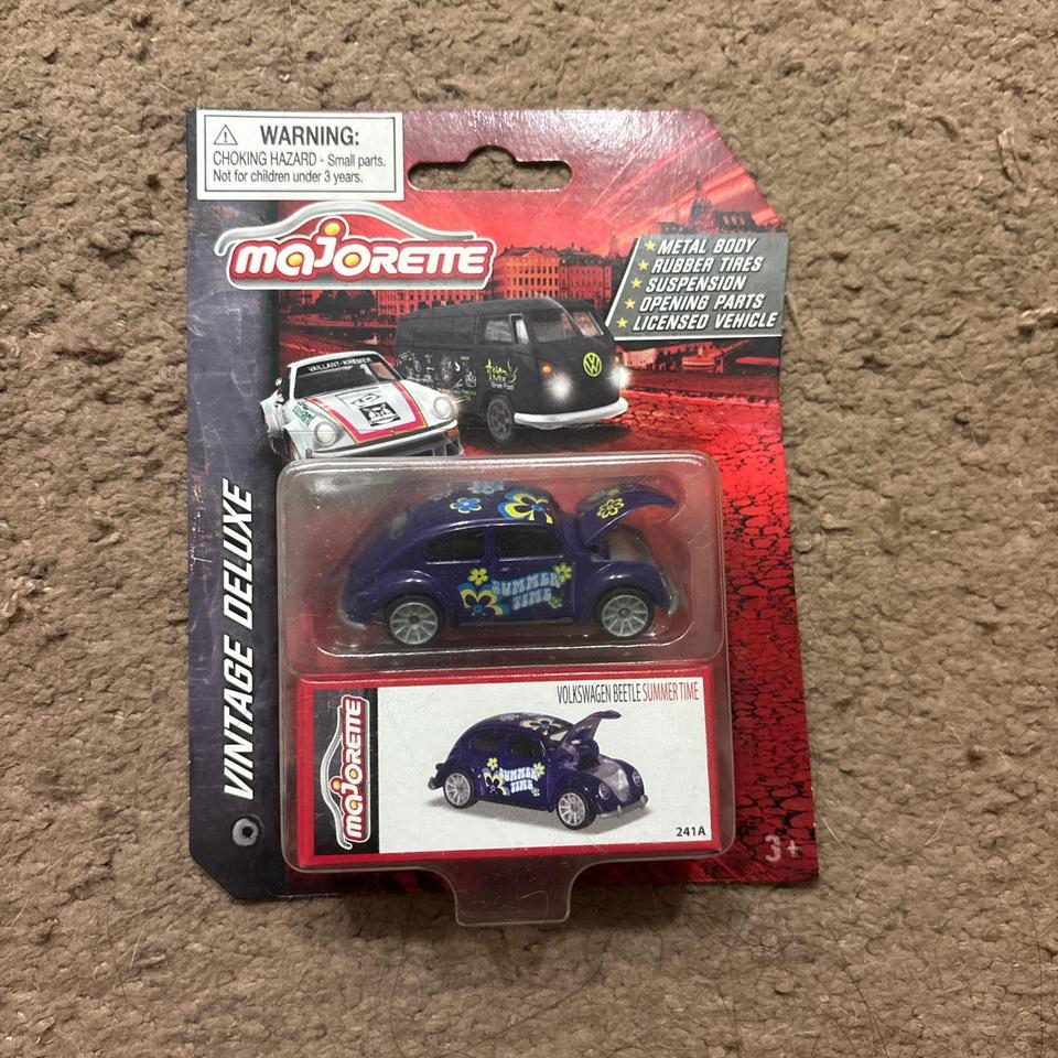 Blue Volkswagen Beetle Diecast Car