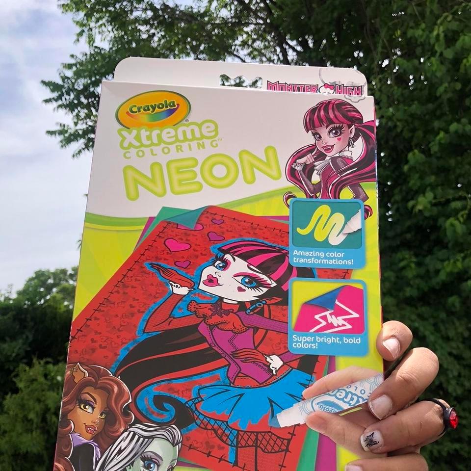 New Monster High Coloring Set 2