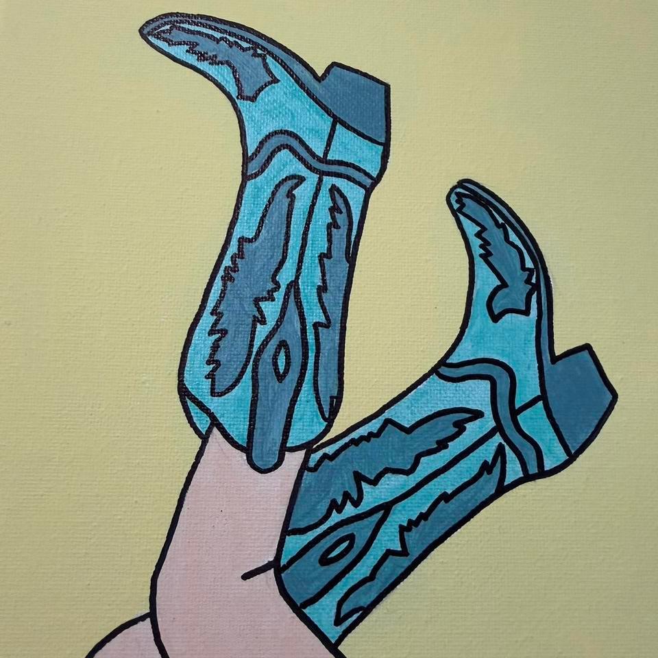 Hand Crafted Painting Of Legs With 8348 2