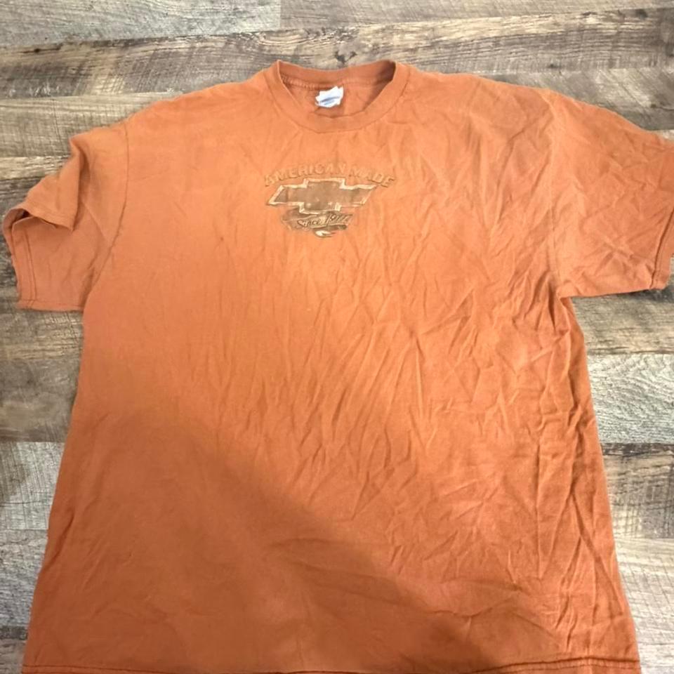 Orange Vintage 90s Chevy Tee 8f68