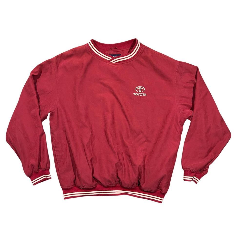 Vintage Y2k Toyota Racing Pullover Ad57