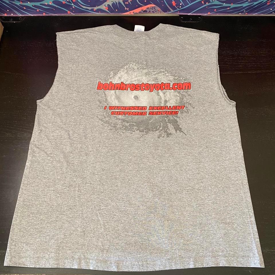 Toyota Grey Muscle Tank Top E7fc 6