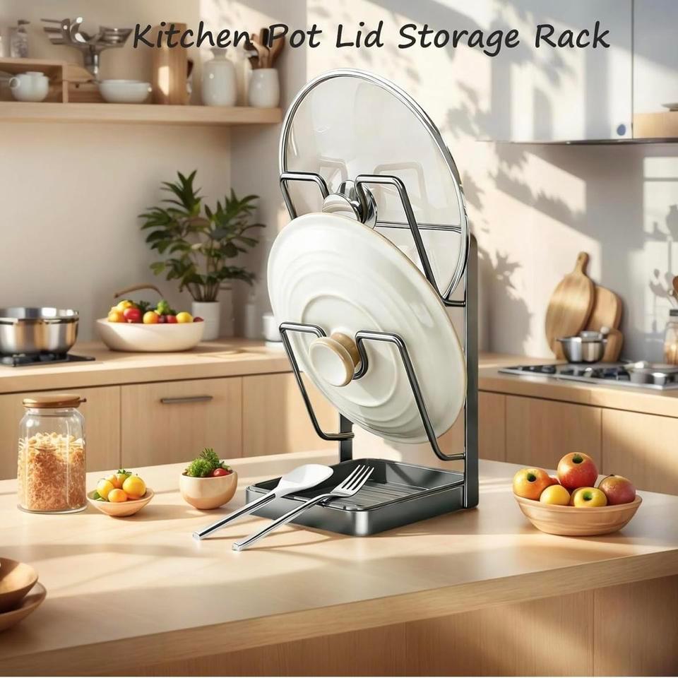 Kitchen Pot Lid Storage Rack Ed6d 2