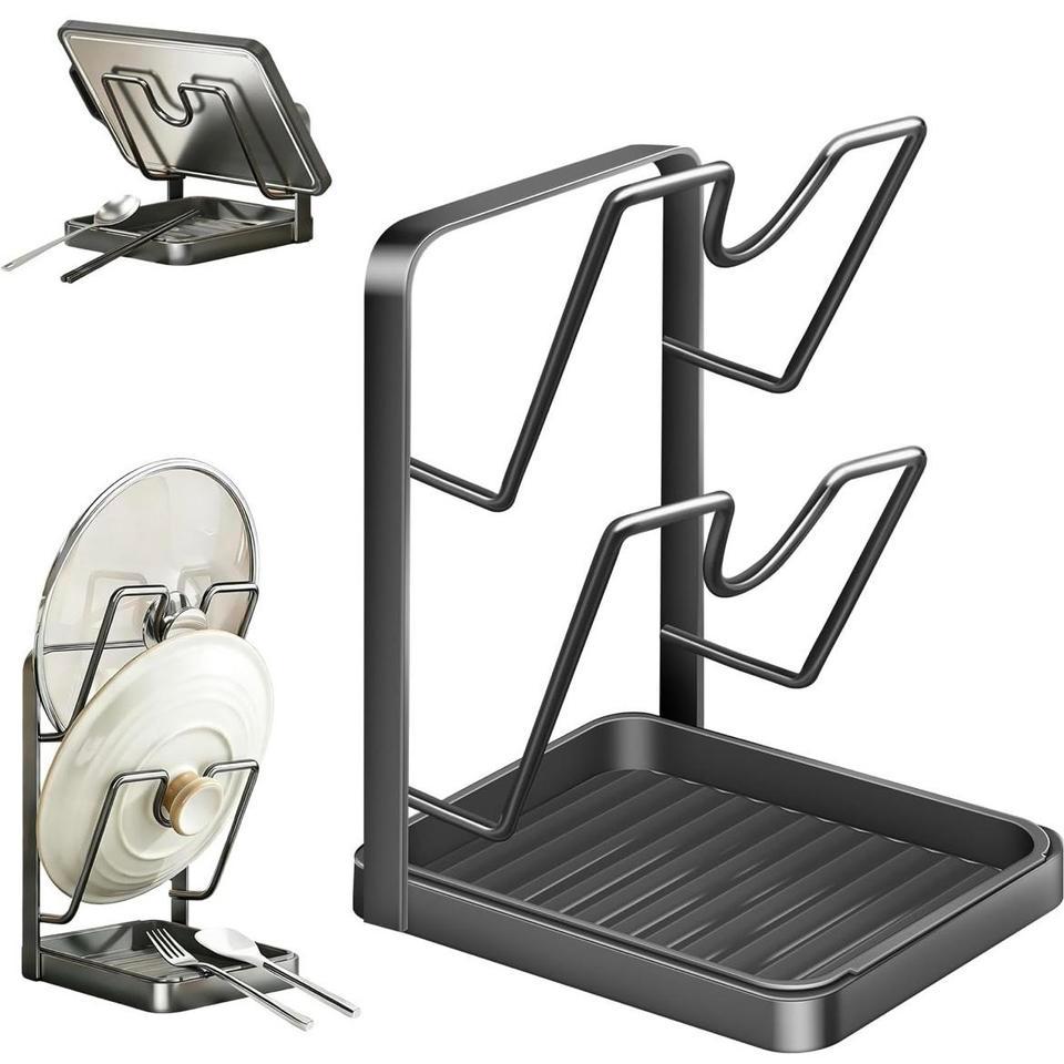Kitchen Pot Lid Storage Rack Ed6d