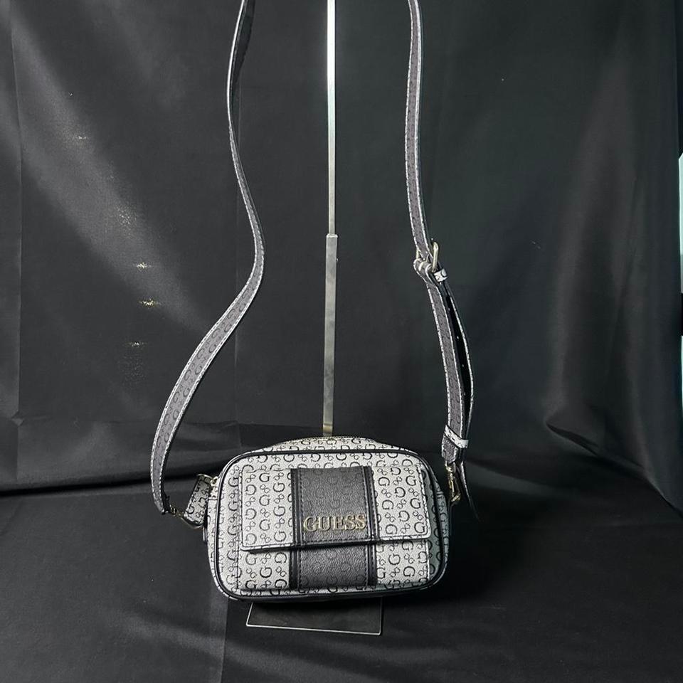 Black And Grey Guess Crossbody 8836