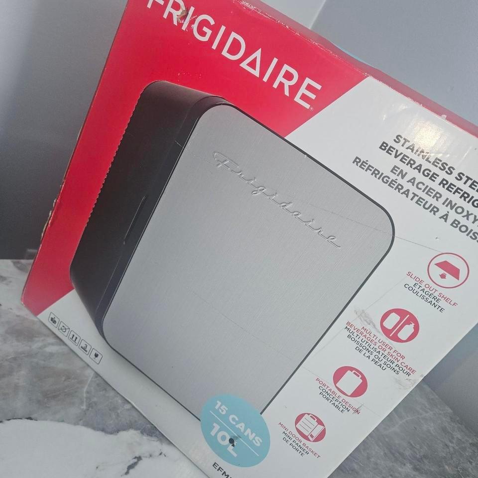 Frigidaire Stainless Steel Beverage Refrigerator 2f5c