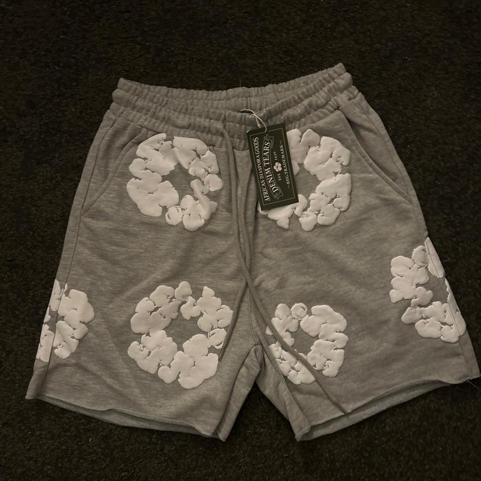 Denim Tears Grey Cotton Shorts 4f04