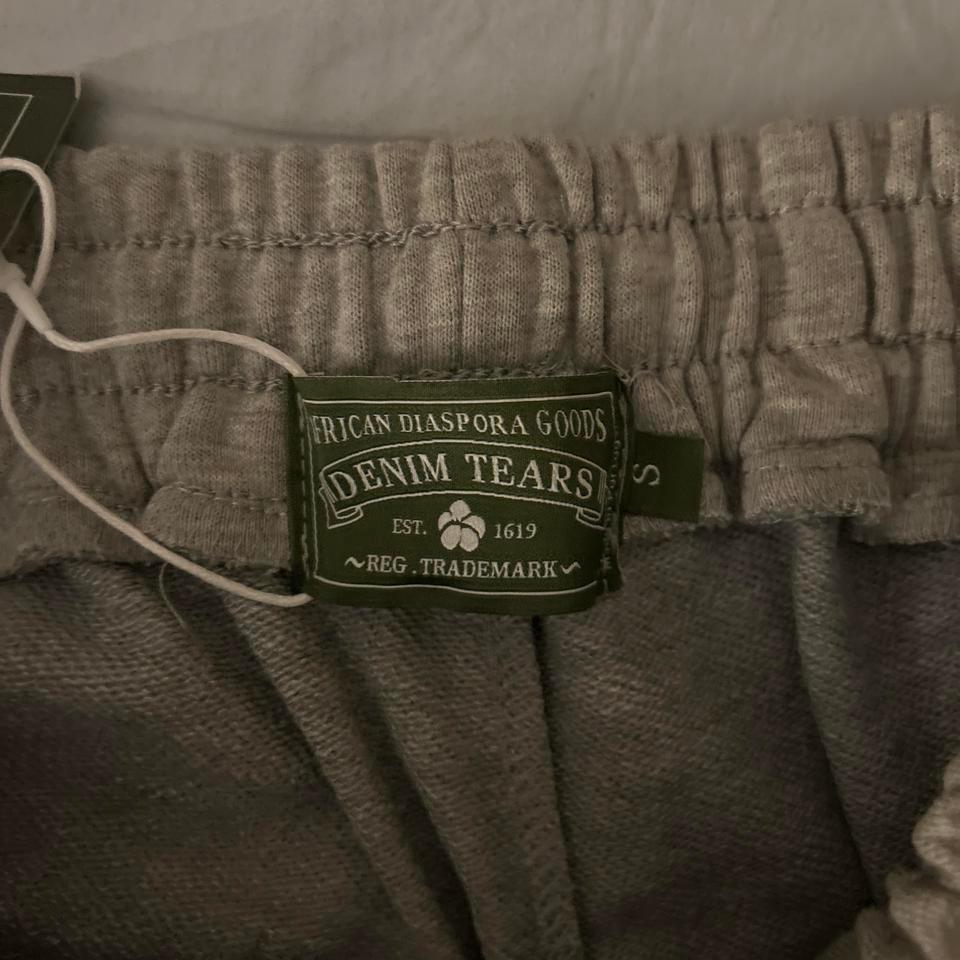 Denim Tears Grey Cotton Shorts 4f04 3