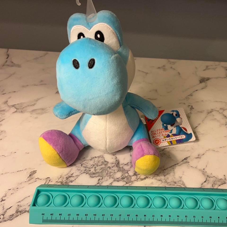 Blue Yoshi Super Mario Bros 4