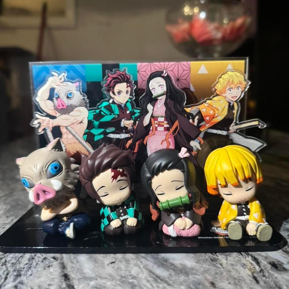 Sleeping Demon Slayer Figures Background 1bbf