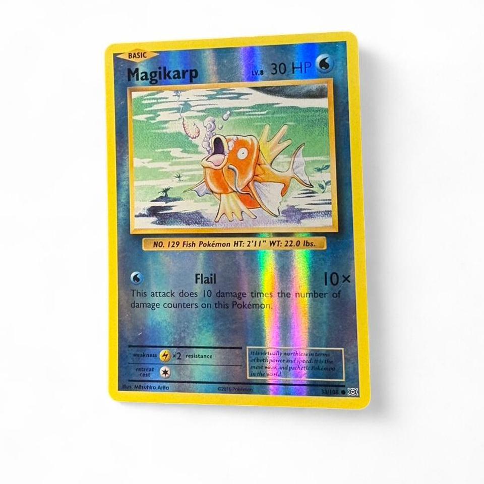 2016 Magikarp Holo Card Mp