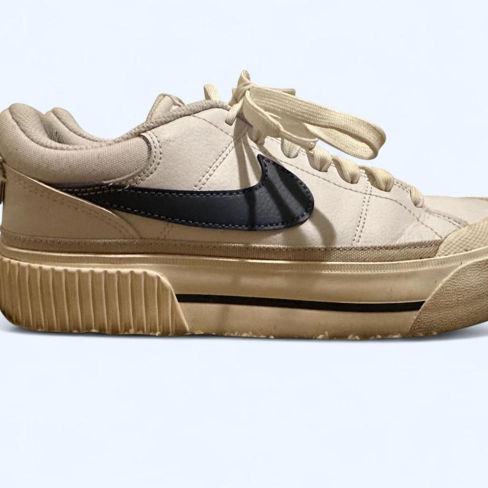 Nike Court Borough Cream And 3