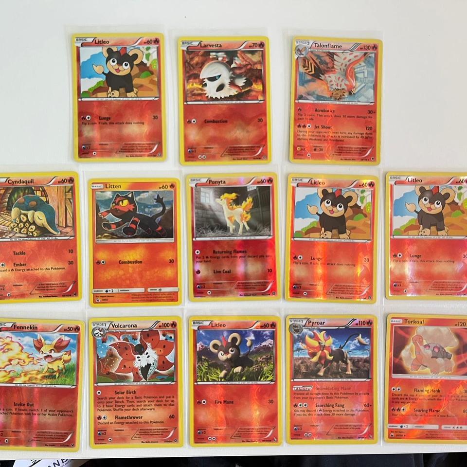 Pokemon Fire Type Xy Era