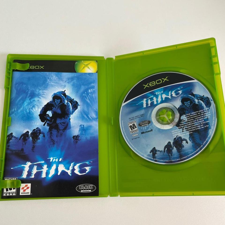 The Thing Xbox Game Pristine 3