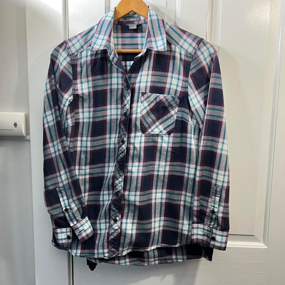 Eddie Bauer Womens Plaid Flannel 5f37