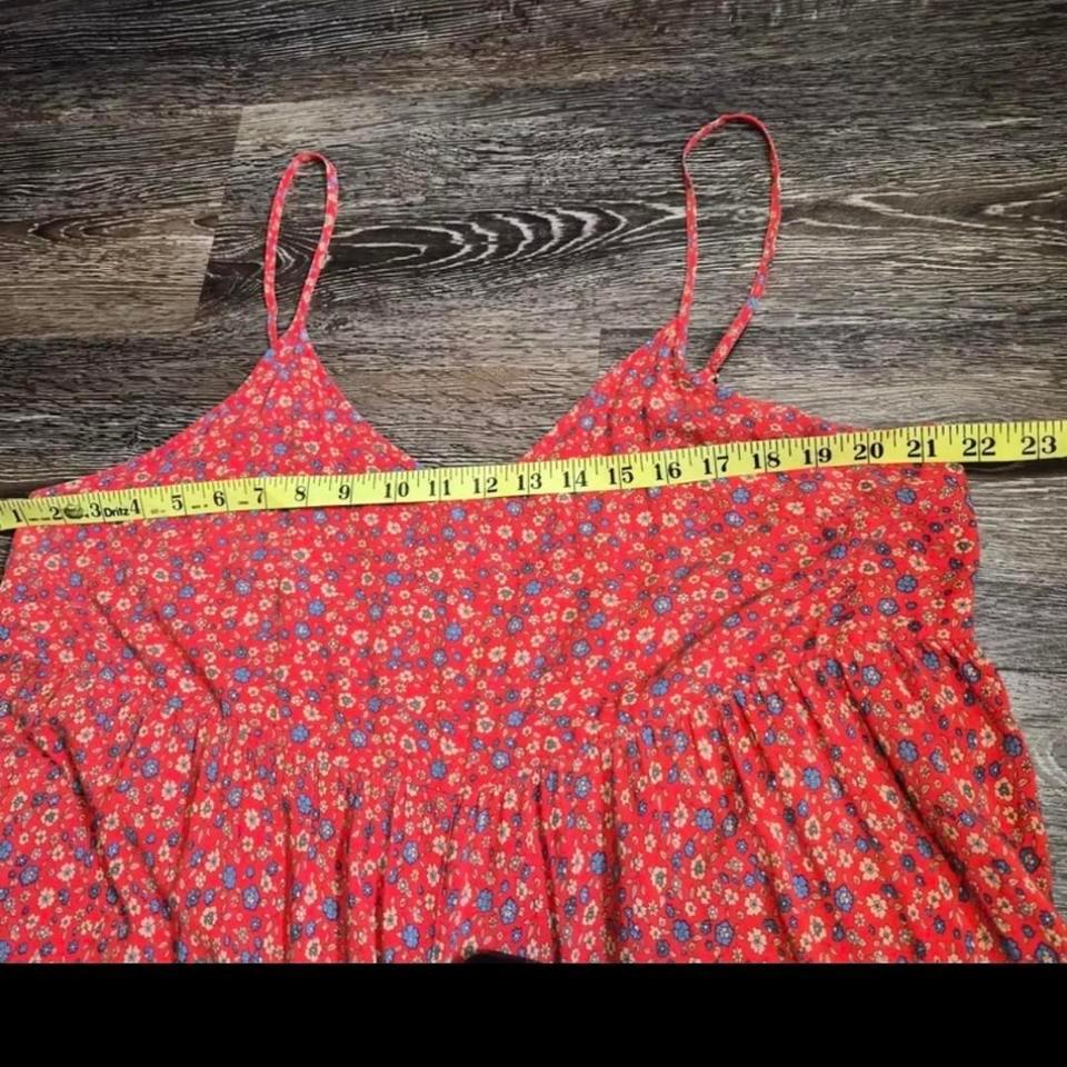 Natural Life Jamie Red Floral 3848 4