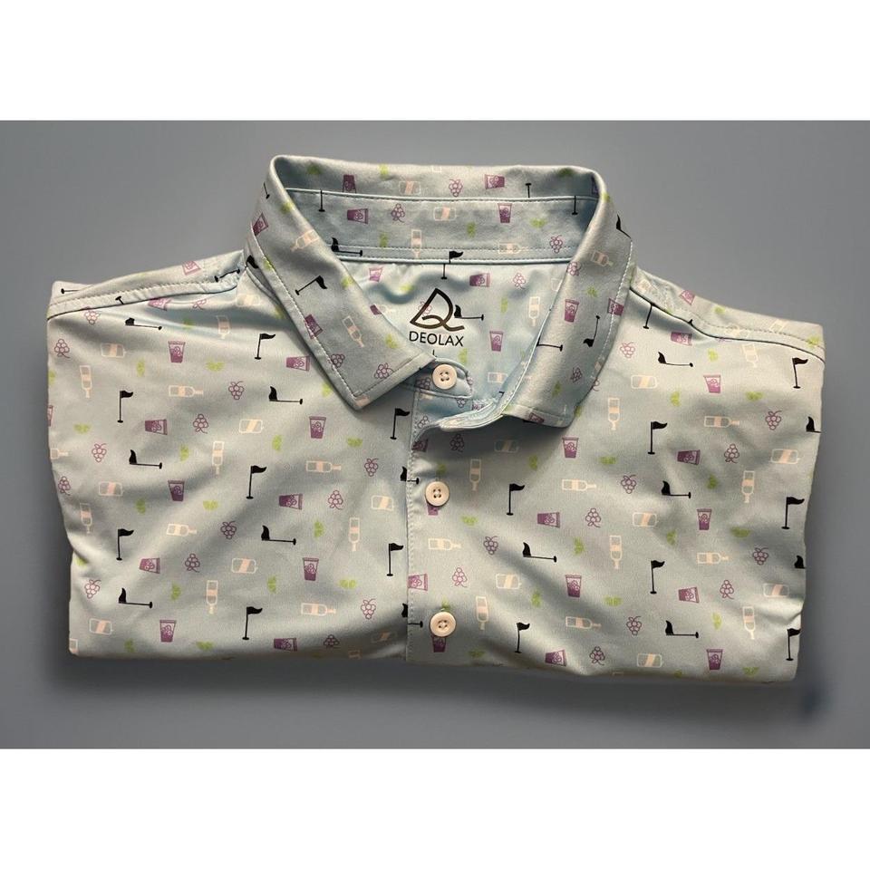 Deolax Short Sleeve Golf Polo E62a 8