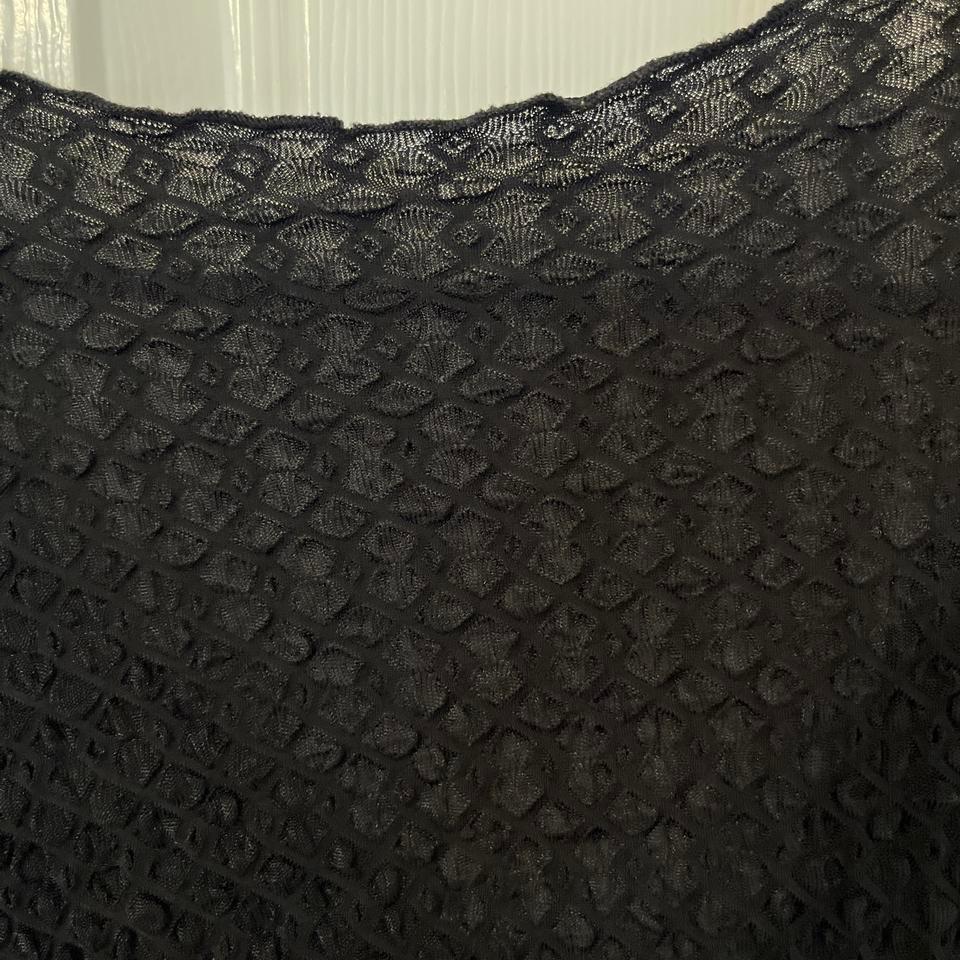 Black Lace Long Sleeve Top Efc9 4