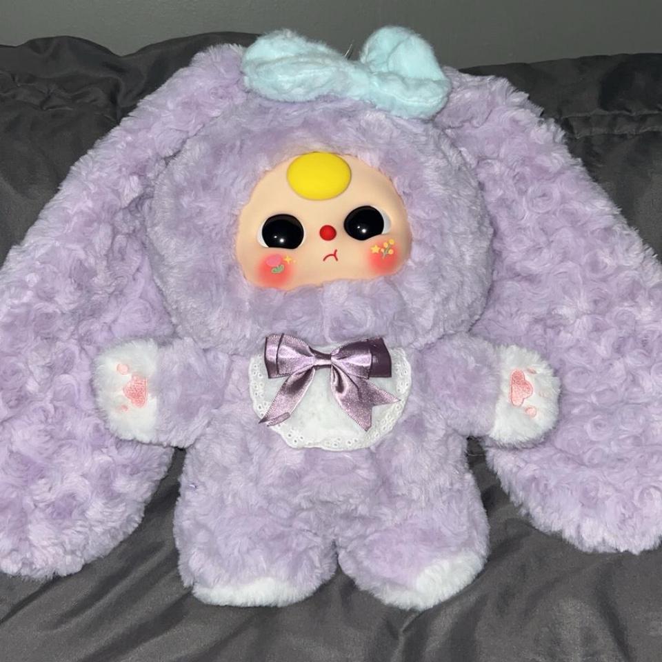 Baby Three 400 Purple Bunny