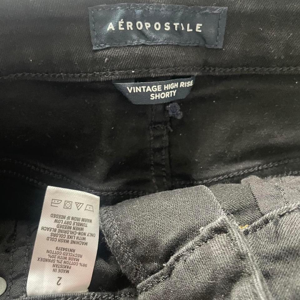 Black Ripped Jean Shorts Brand C3ff 3