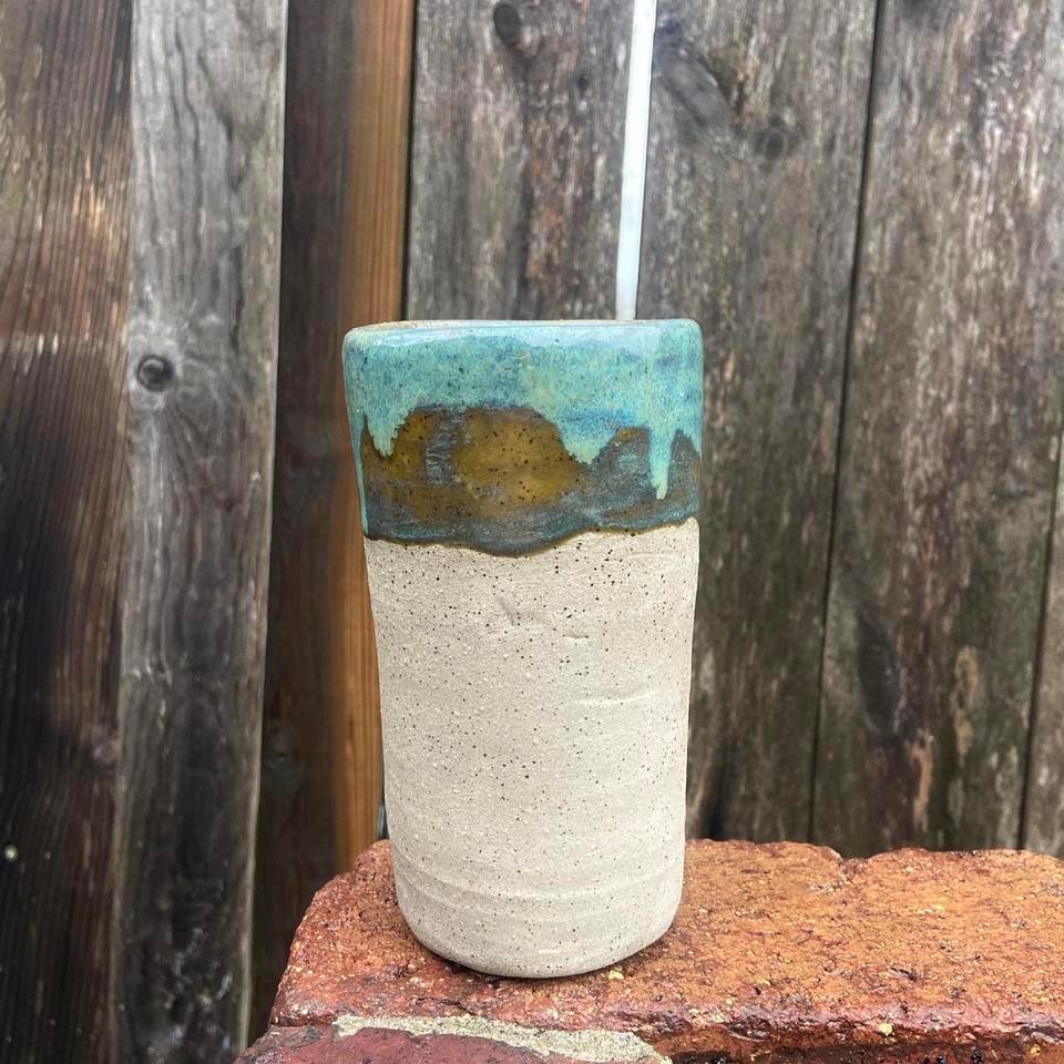 Handmade Sturdy Tall Cupvaseutensil Holderetc 6682 3