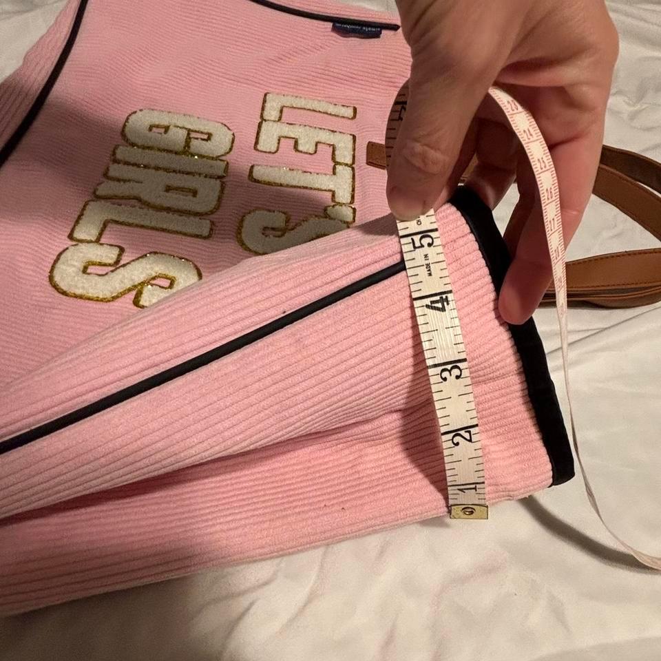 Simply Southern Pink Corduroy Tote 8