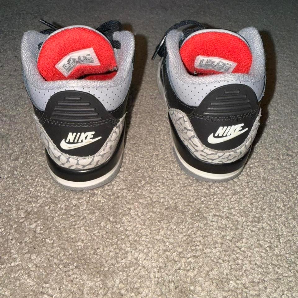 Toddler Jordan 3 Black Cement 3