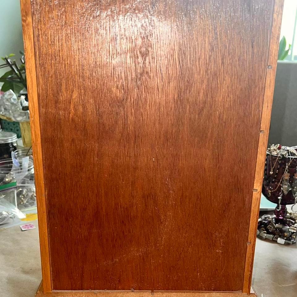Vintage 5 Drawer Wooden Jewelry 4a2f 2