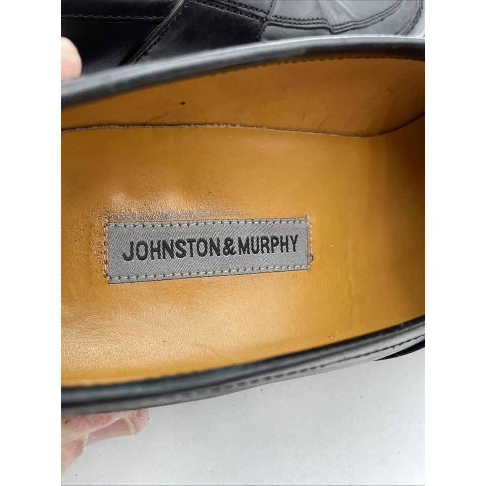 Johnston Murphy Black Leather 0dfe 7