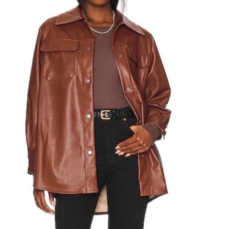 Brown Faux Leather Steve Madden A6da
