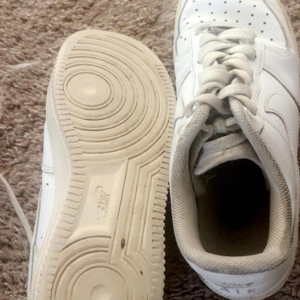 White Nike Air Force 1 D704 3