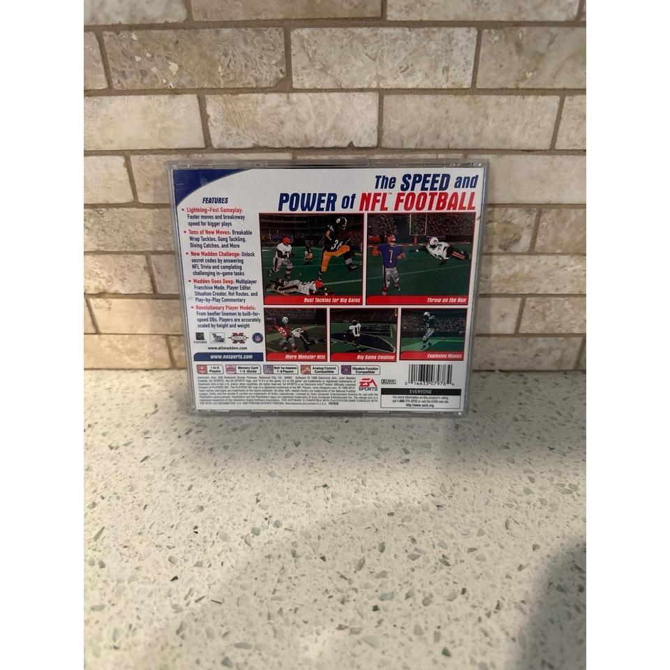 Madden 2000 For Playstation 1 2