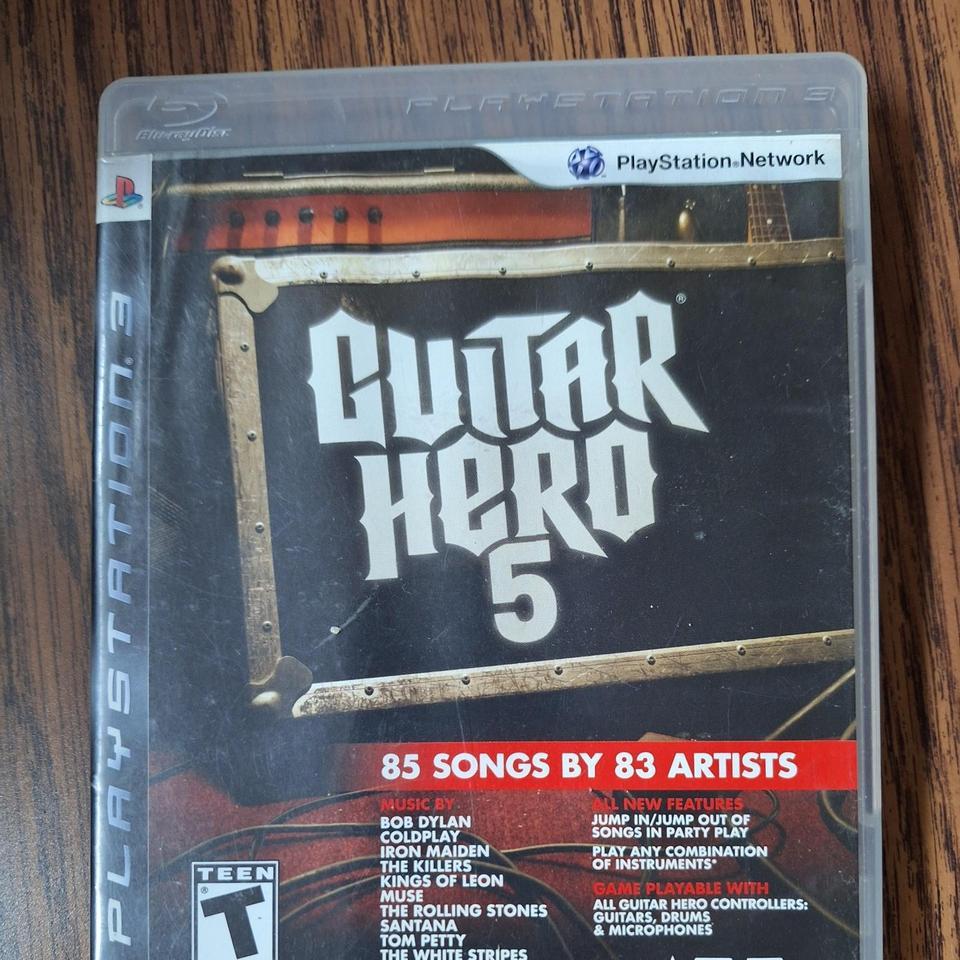 Guitar Hero 5 Ps3 Game 717f