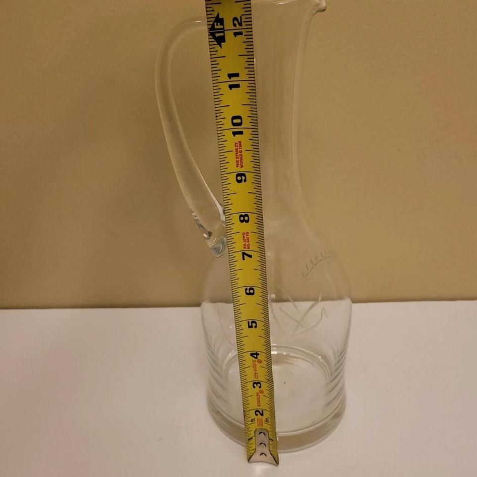 Vintage Crystal Oil And Vinegar 5