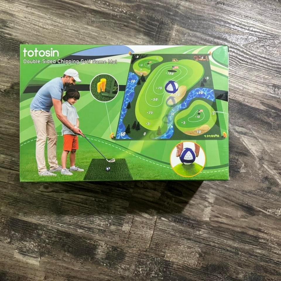 Golf Hitting Game Mat Double 6999 2
