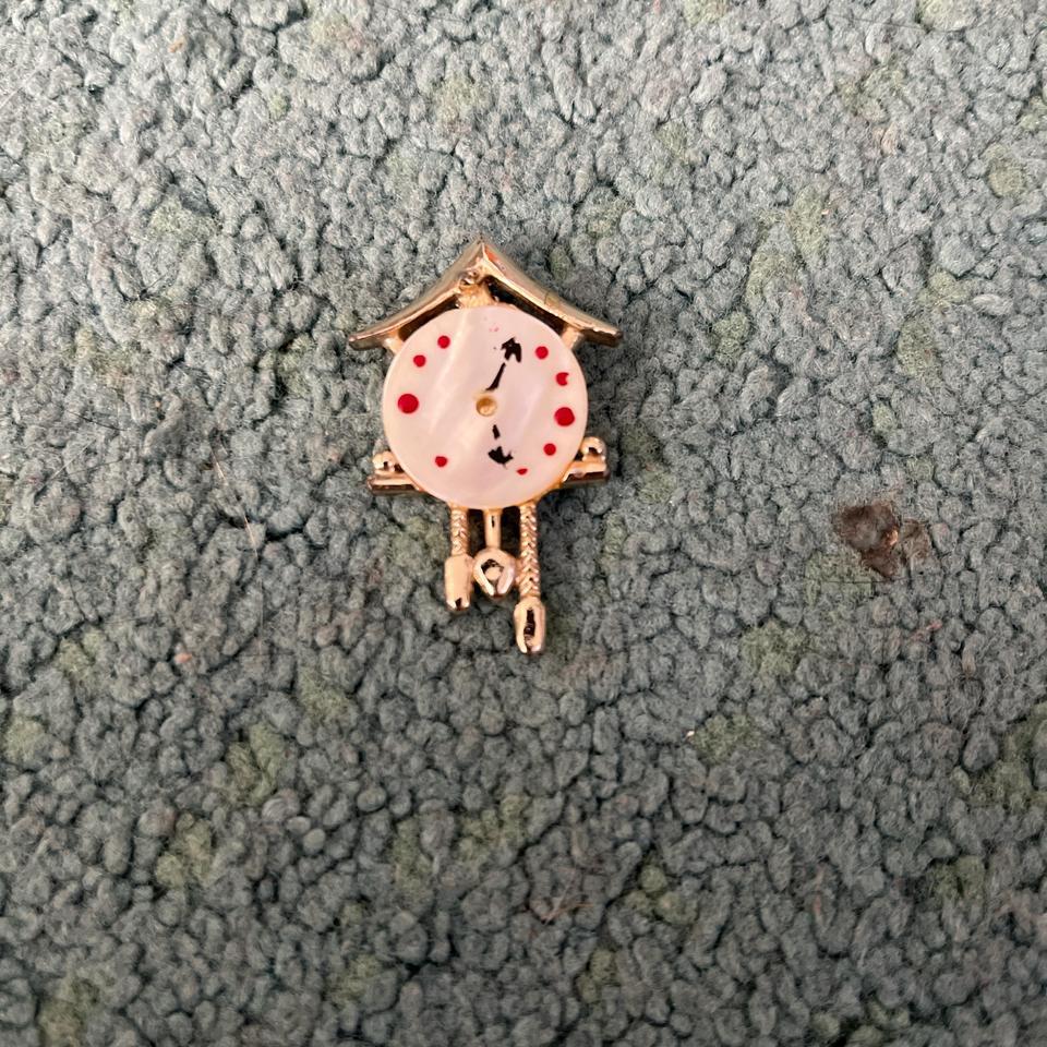 Clock Pin Cottagecore Fairycore Kawaii Dcc3