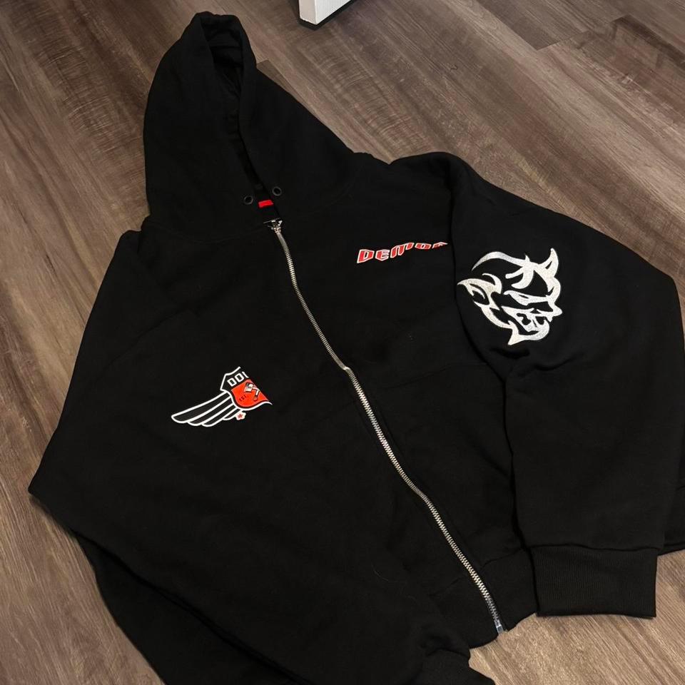 Dodge Demon Black Zip Up 1f82 2