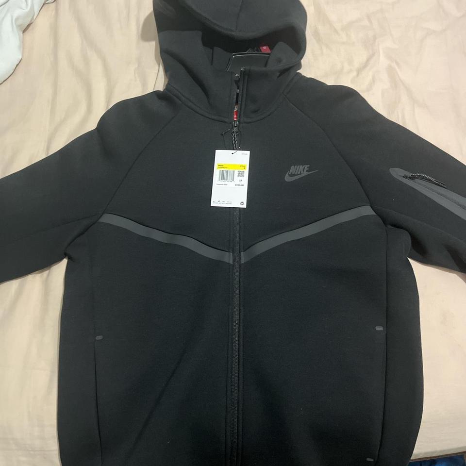 Nike Tech Fleece Black Hoodie 77d5
