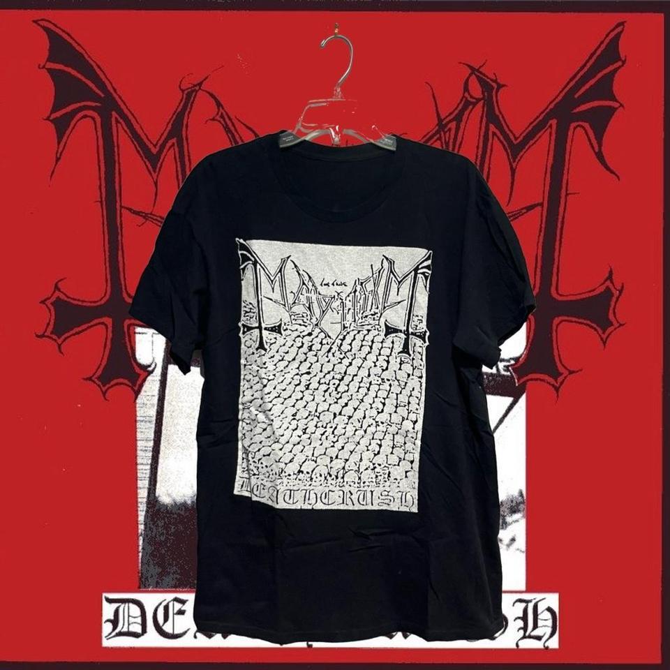 Mayhem Deathcrush T Shirt Blackmetal