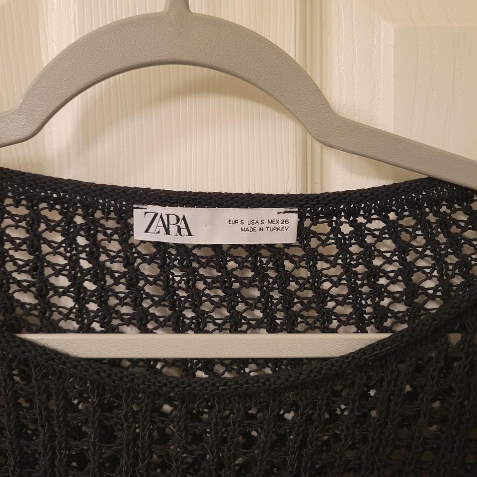 Black Zara Swim Cover Up 3